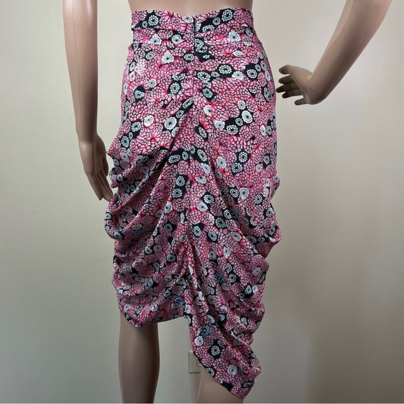 NEW ISABEL MARANT REVOLVE SILK BLEND PRINTED SKIRT - Picture 7 of 8